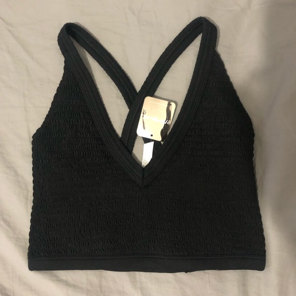 Free People Other - Free People Movement Smocked Bra
